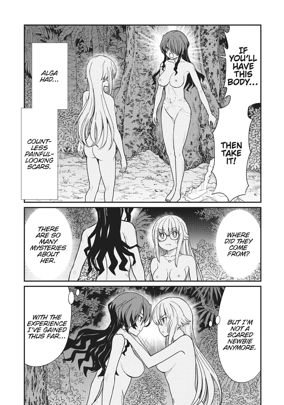 Becoming Princess Knight and Working at Yuri Brothel Chapter 12 - Page 1