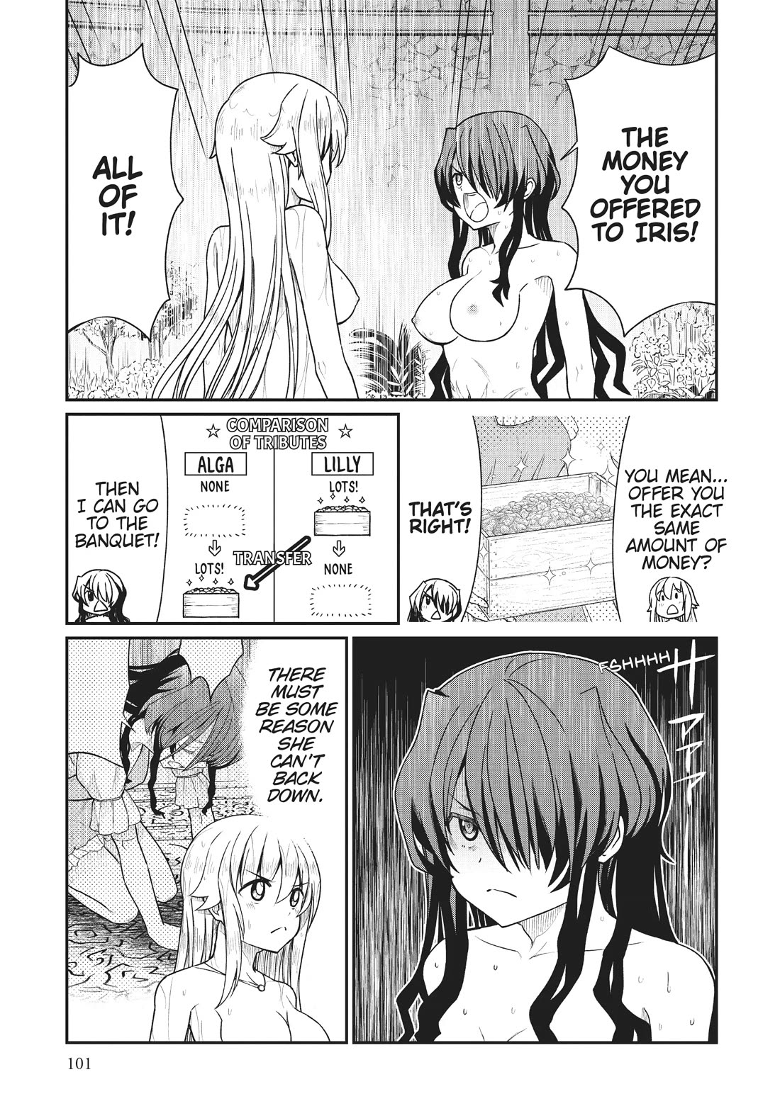 Becoming Princess Knight and Working at Yuri Brothel Chapter 12 - Page 13
