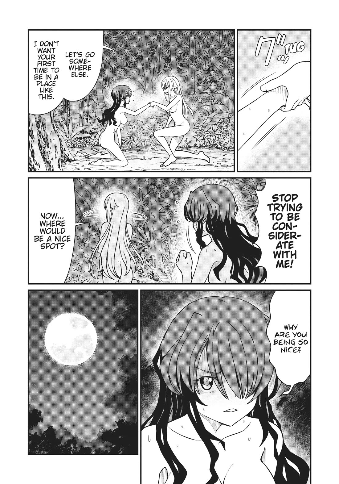 Becoming Princess Knight and Working at Yuri Brothel Chapter 12 - Page 8