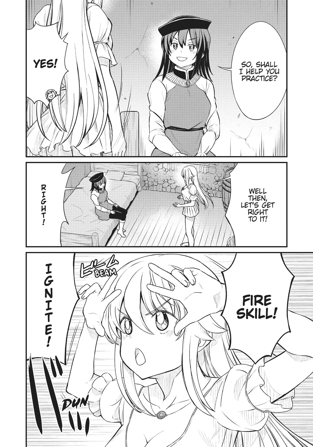 Becoming Princess Knight and Working at Yuri Brothel Chapter 13 - Page 12