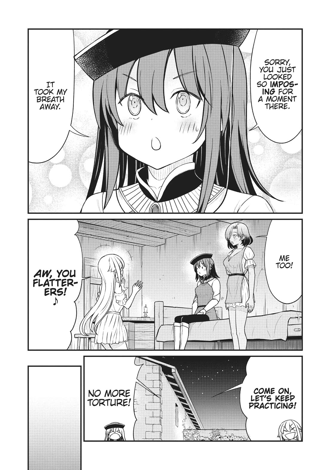 Becoming Princess Knight and Working at Yuri Brothel Chapter 13 - Page 19