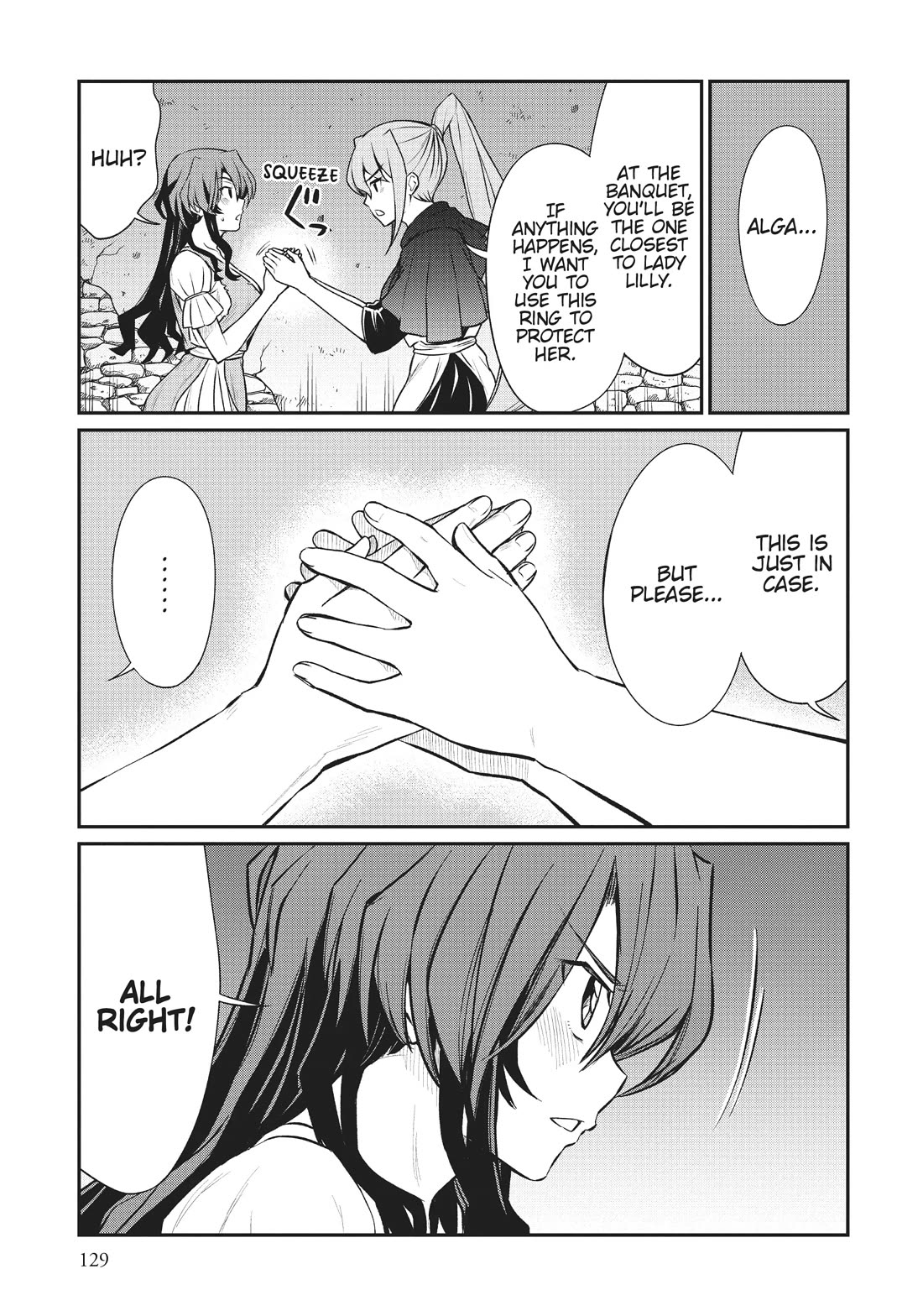 Becoming Princess Knight and Working at Yuri Brothel Chapter 13 - Page 21