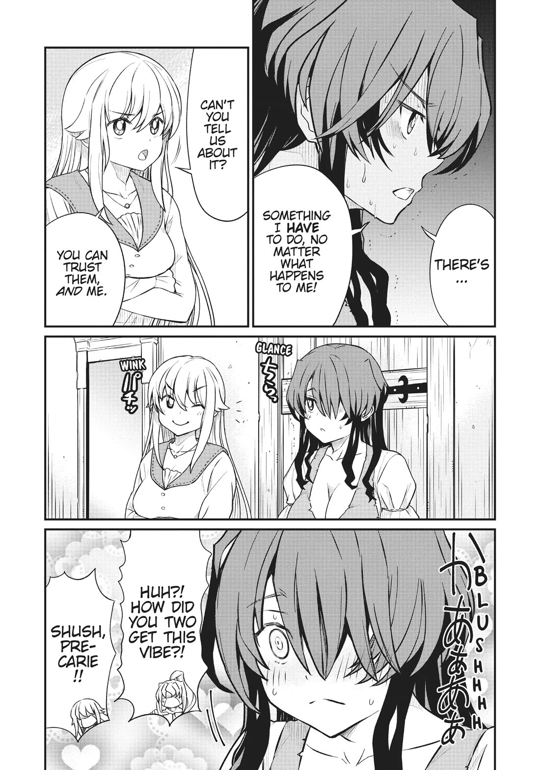 Becoming Princess Knight and Working at Yuri Brothel Chapter 13 - Page 4