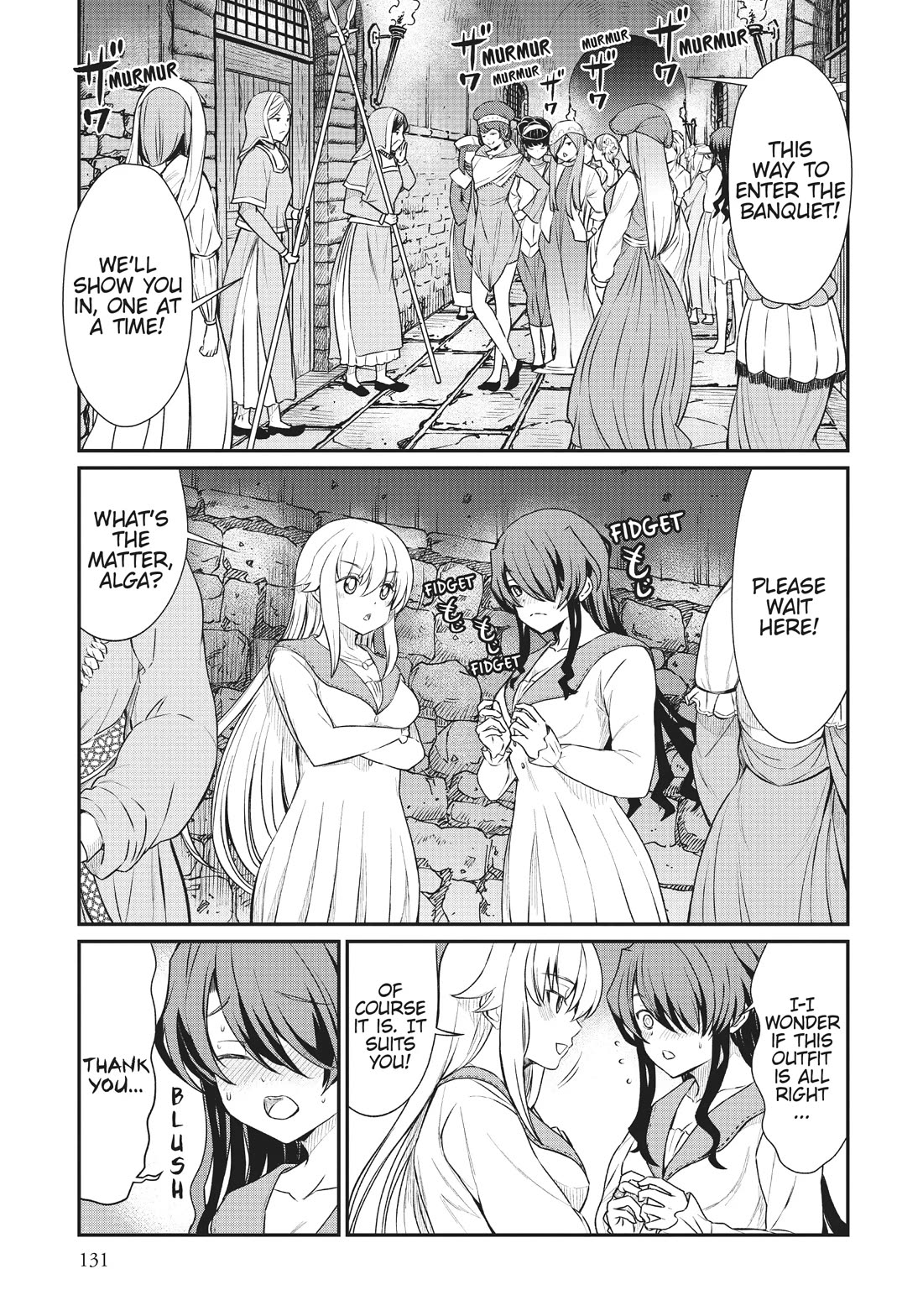 Becoming Princess Knight and Working at Yuri Brothel Chapter 14 - Page 1