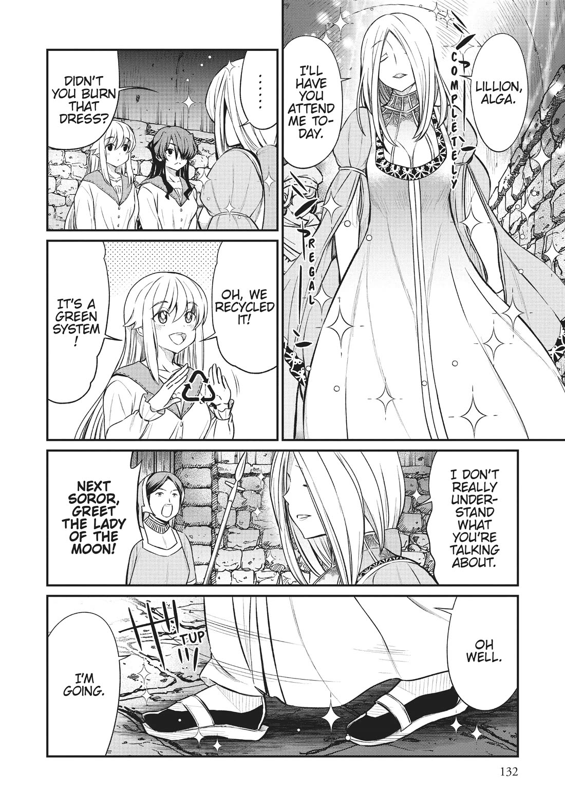 Becoming Princess Knight and Working at Yuri Brothel Chapter 14 - Page 2