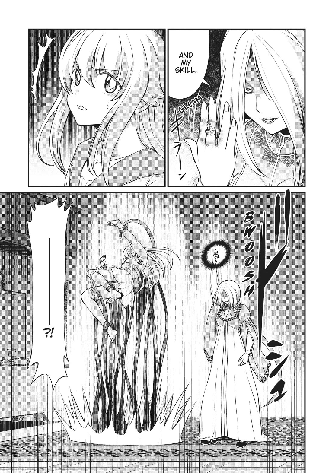 Becoming Princess Knight and Working at Yuri Brothel Chapter 14 - Page 11