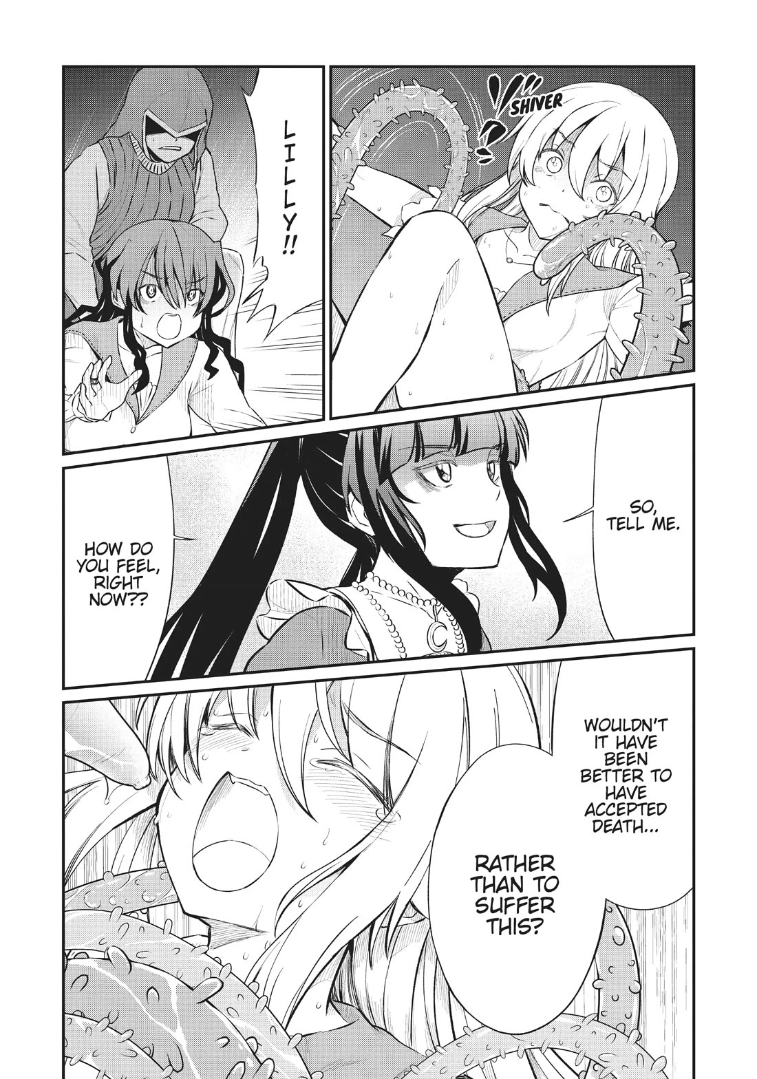 Becoming Princess Knight and Working at Yuri Brothel Chapter 14 - Page 14
