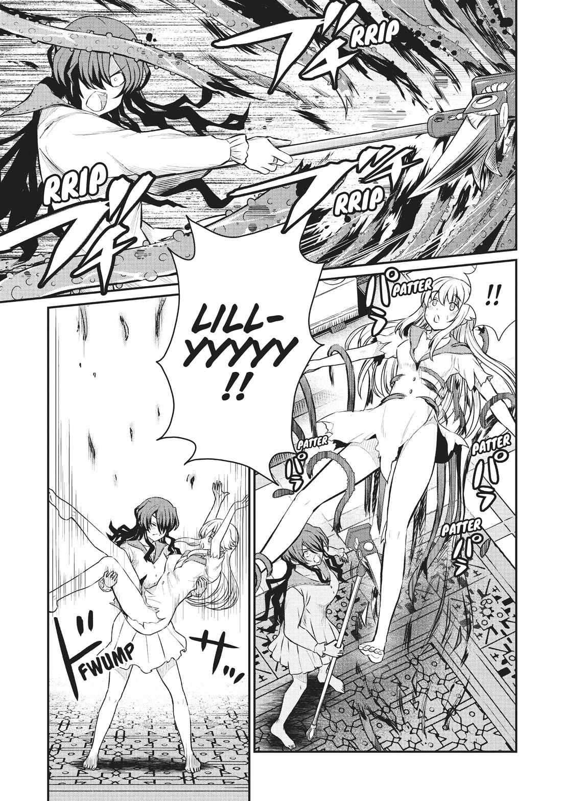 Becoming Princess Knight and Working at Yuri Brothel Chapter 14 - Page 17