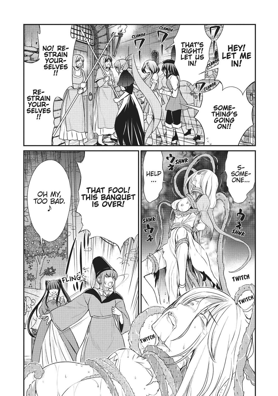 Becoming Princess Knight and Working at Yuri Brothel Chapter 14 - Page 19