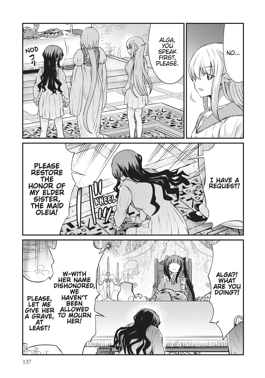 Becoming Princess Knight and Working at Yuri Brothel Chapter 14 - Page 7