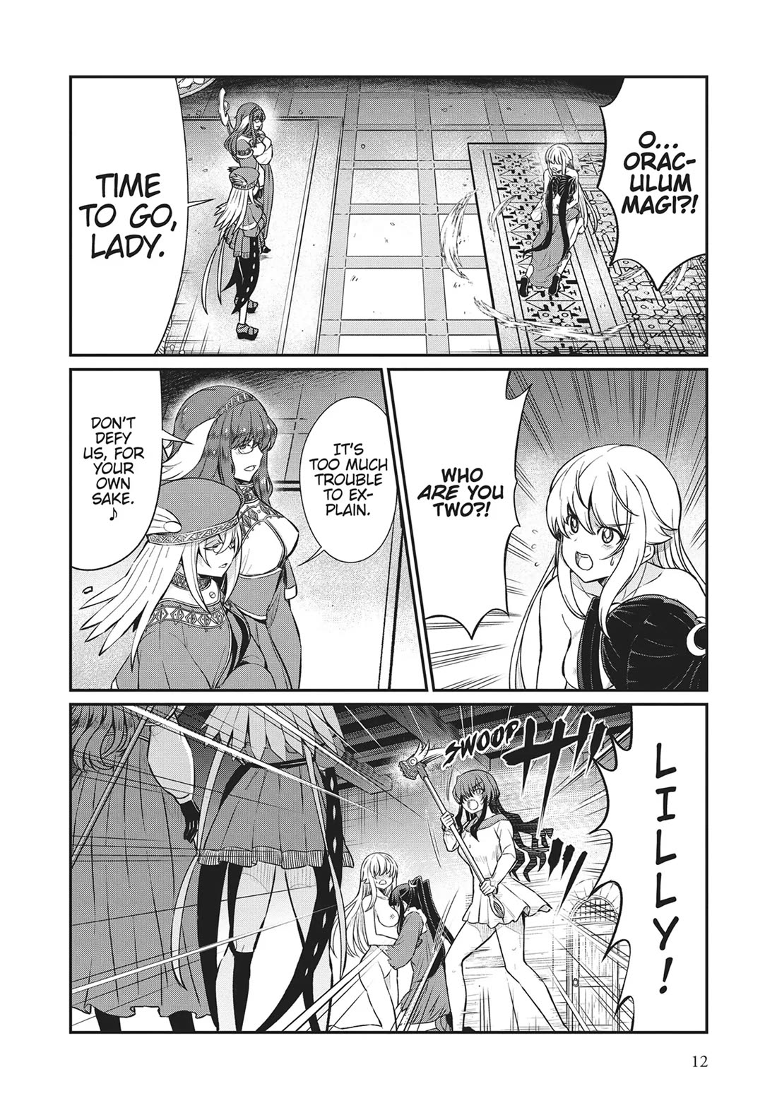 Becoming Princess Knight and Working at Yuri Brothel Chapter 15 - Page 13