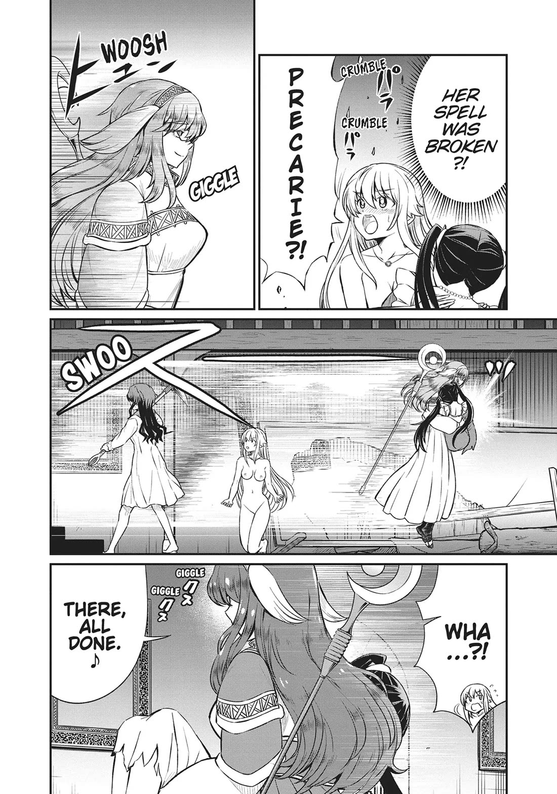 Becoming Princess Knight and Working at Yuri Brothel Chapter 15 - Page 19