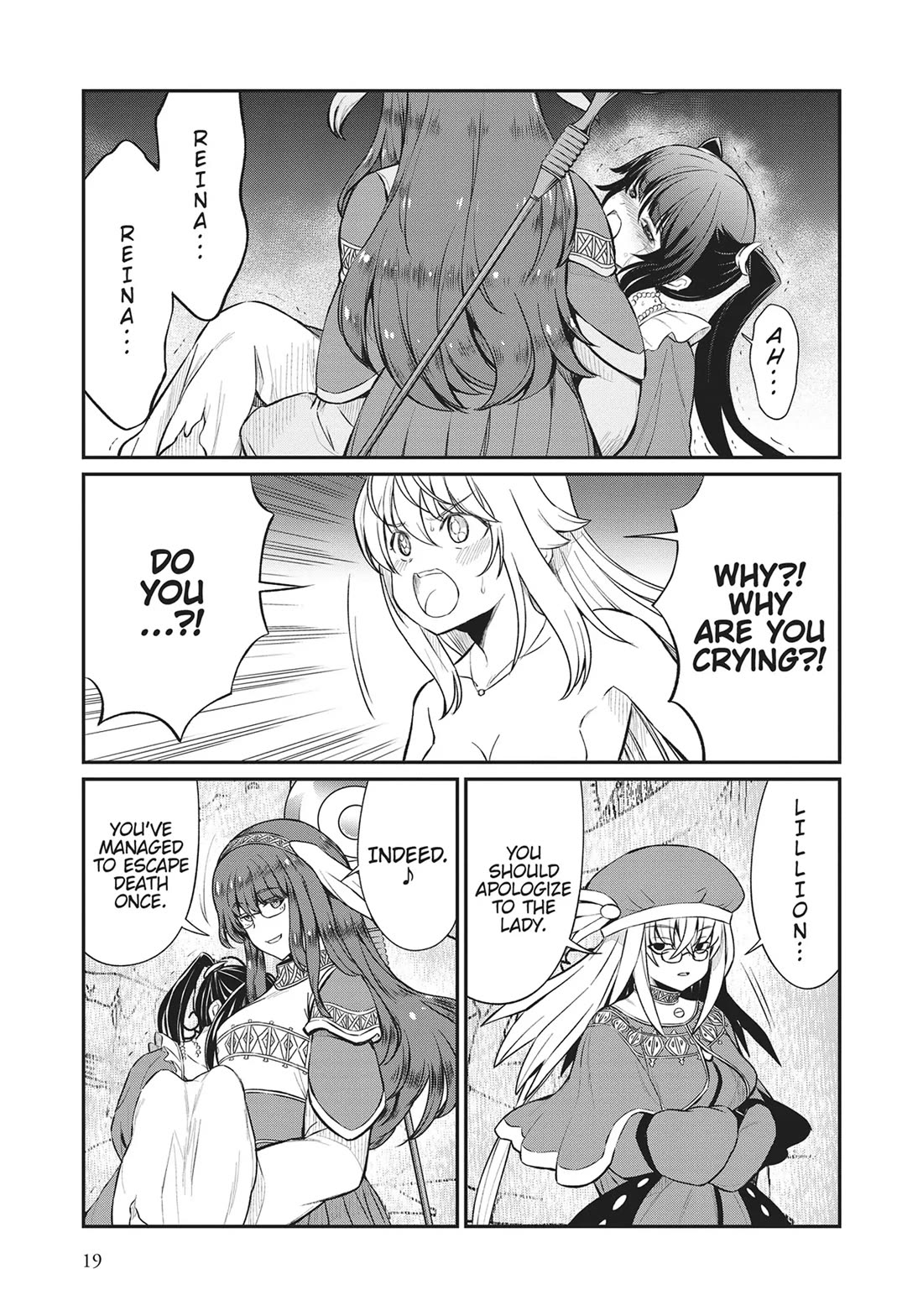 Becoming Princess Knight and Working at Yuri Brothel Chapter 15 - Page 20