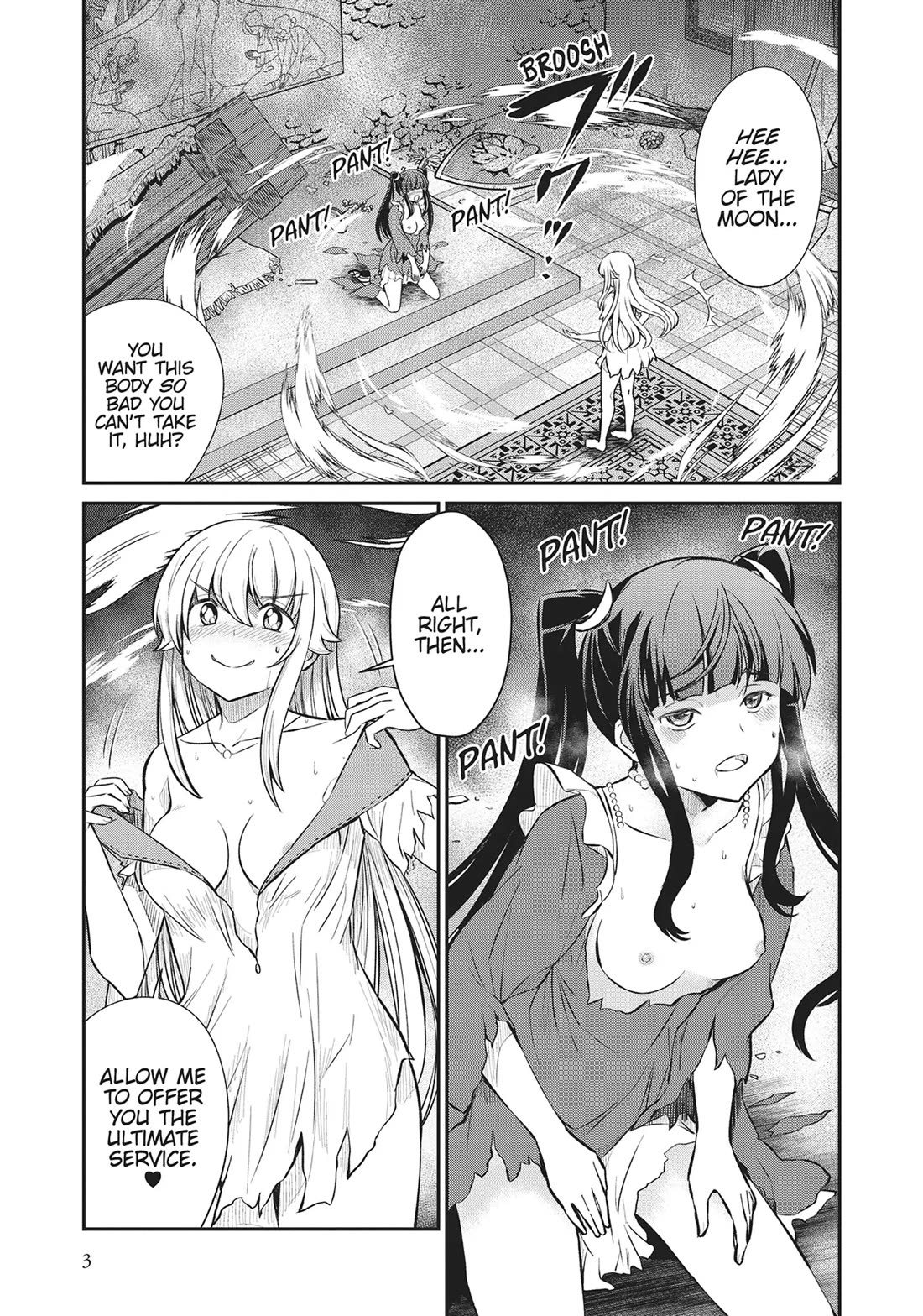 Becoming Princess Knight and Working at Yuri Brothel Chapter 15 - Page 4