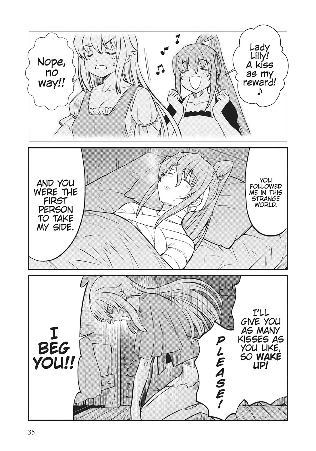 Becoming Princess Knight and Working at Yuri Brothel Chapter 16 - Page 13