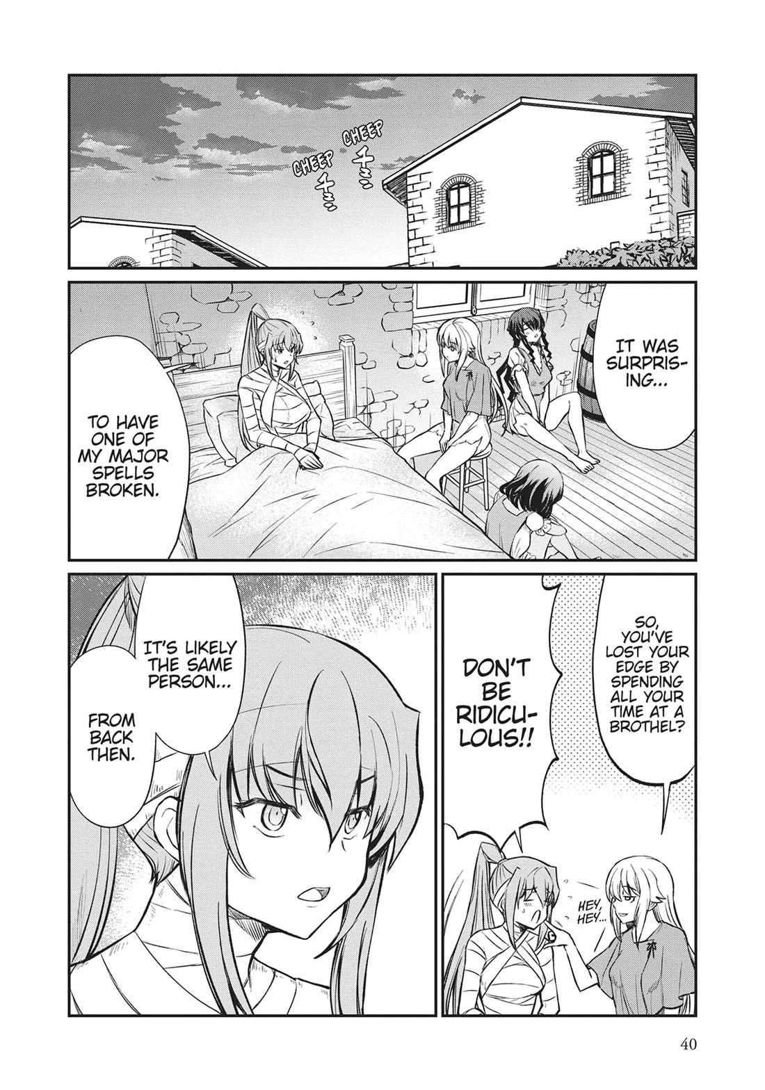 Becoming Princess Knight and Working at Yuri Brothel Chapter 16 - Page 18
