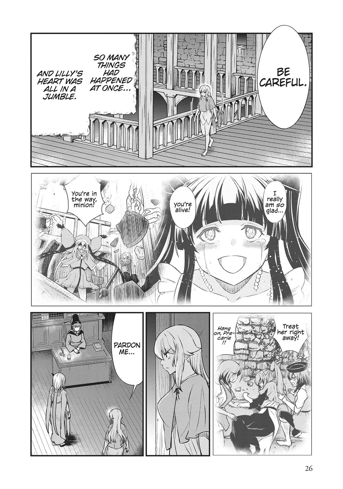 Becoming Princess Knight and Working at Yuri Brothel Chapter 16 - Page 4