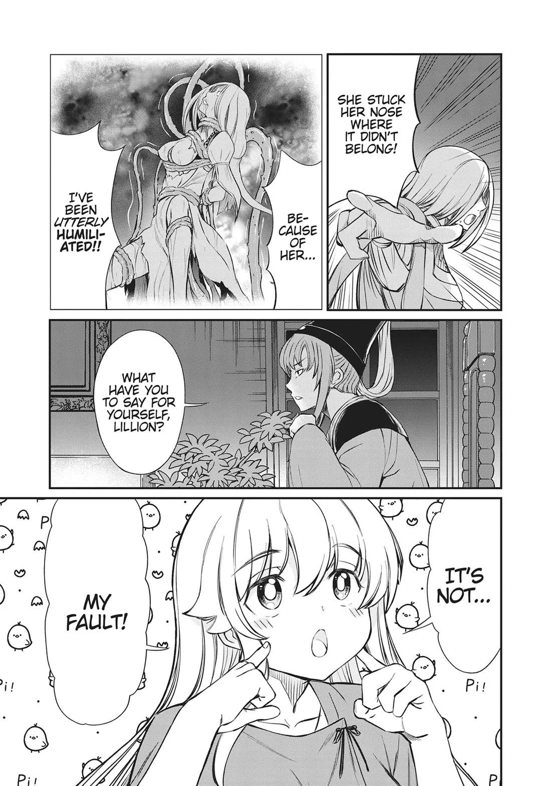 Becoming Princess Knight and Working at Yuri Brothel Chapter 16 - Page 7