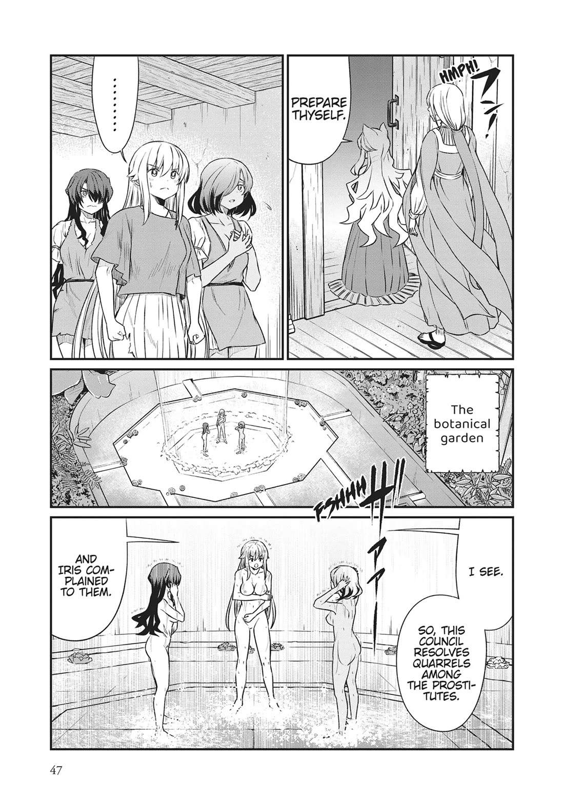 Becoming Princess Knight and Working at Yuri Brothel Chapter 17 - Page 5