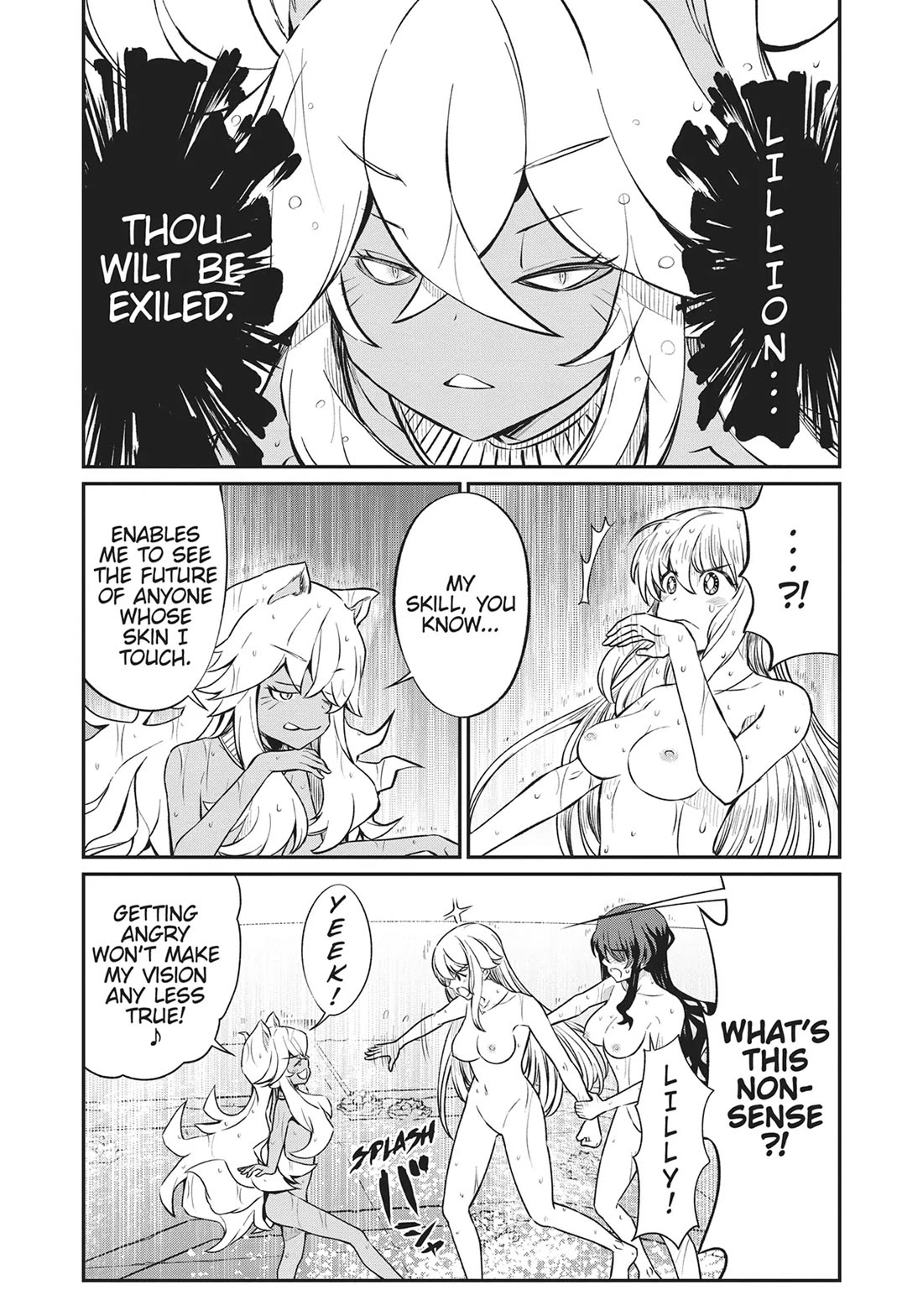 Becoming Princess Knight and Working at Yuri Brothel Chapter 17 - Page 9