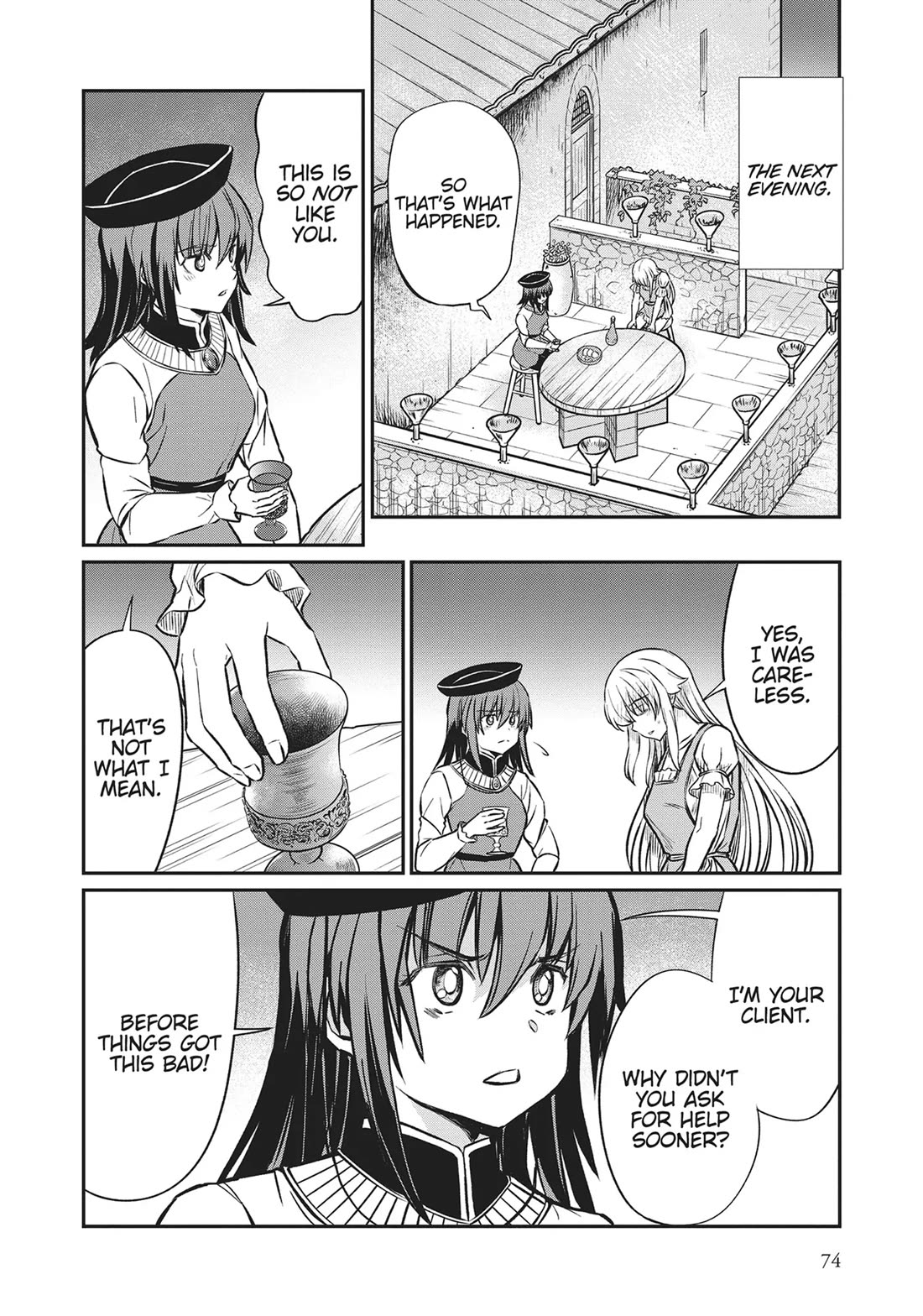 Becoming Princess Knight and Working at Yuri Brothel Chapter 18 - Page 12