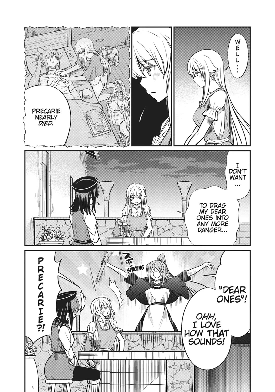 Becoming Princess Knight and Working at Yuri Brothel Chapter 18 - Page 13