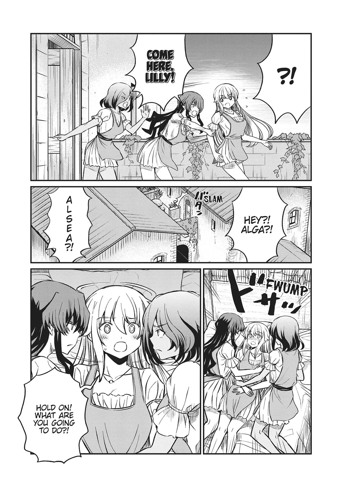 Becoming Princess Knight and Working at Yuri Brothel Chapter 18 - Page 15