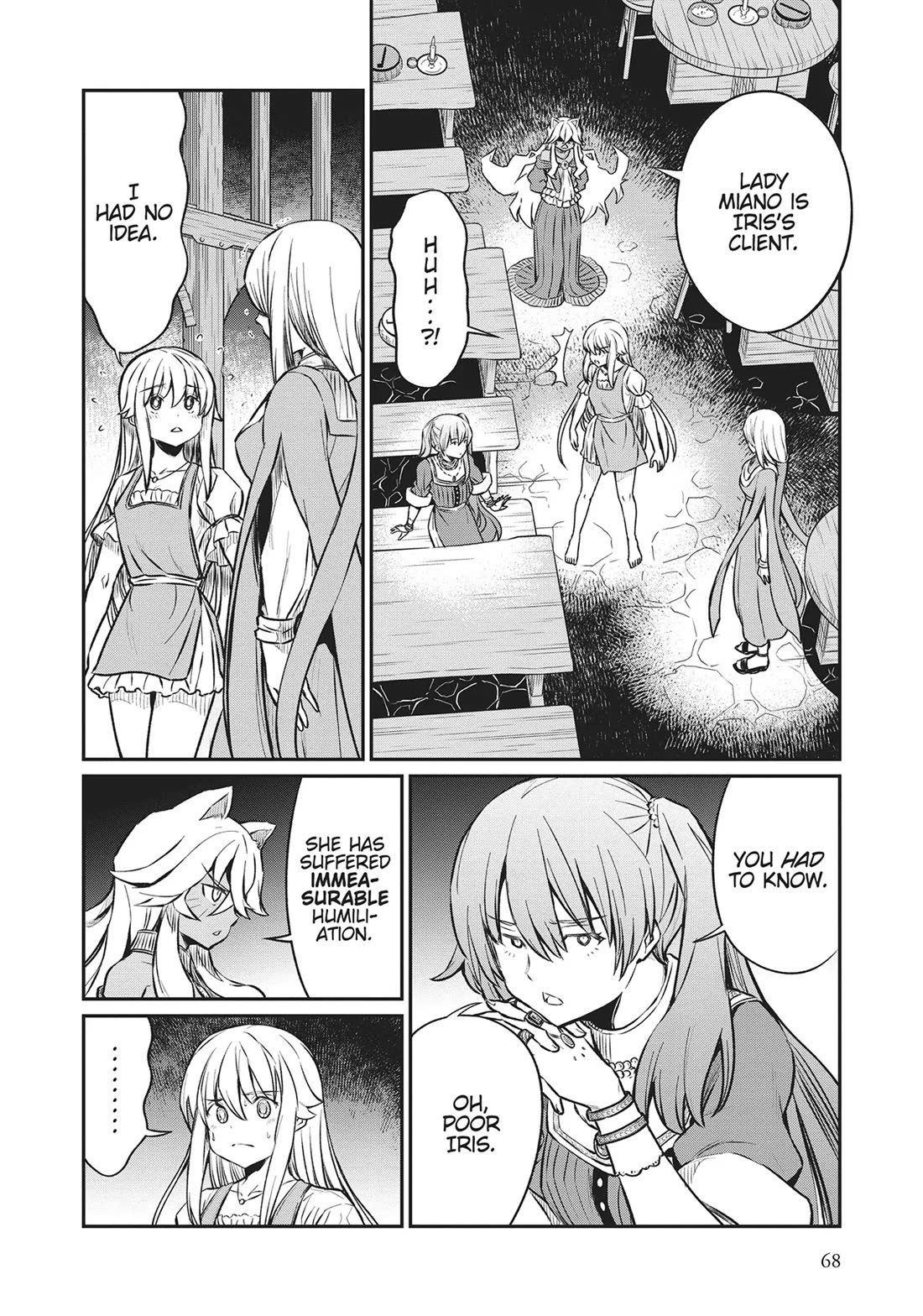 Becoming Princess Knight and Working at Yuri Brothel Chapter 18 - Page 6