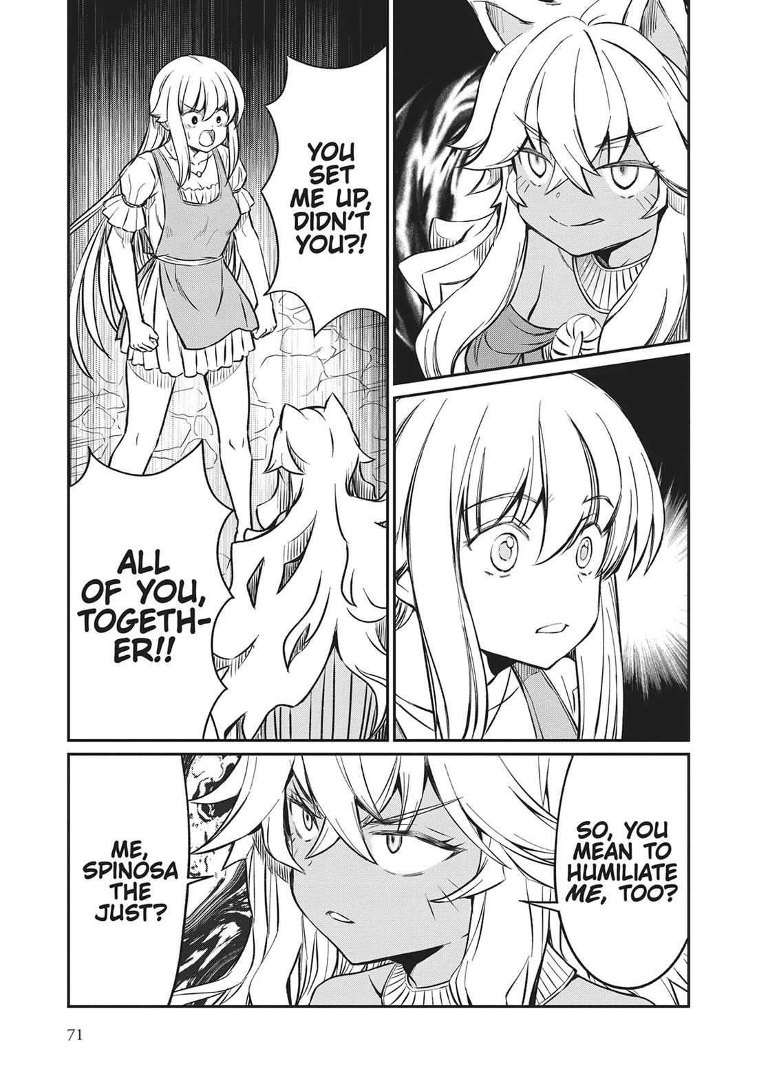 Becoming Princess Knight and Working at Yuri Brothel Chapter 18 - Page 9