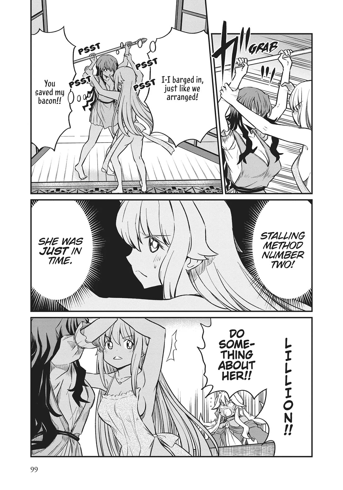 Becoming Princess Knight and Working at Yuri Brothel Chapter 19 - Page 16