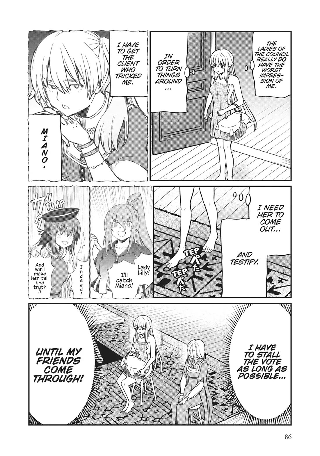 Becoming Princess Knight and Working at Yuri Brothel Chapter 19 - Page 3