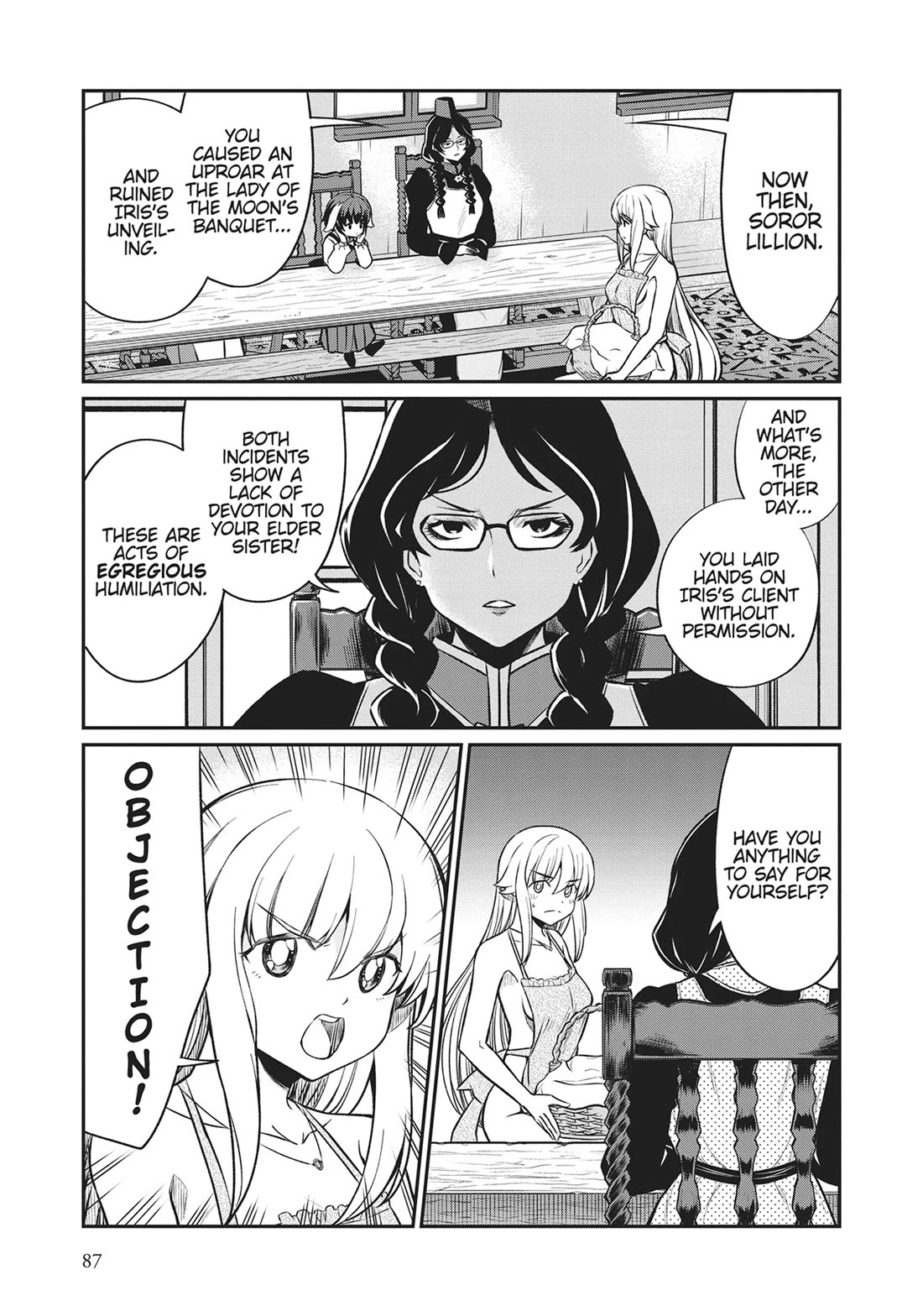 Becoming Princess Knight and Working at Yuri Brothel Chapter 19 - Page 4