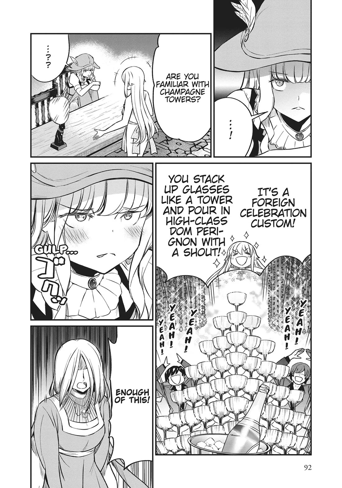 Becoming Princess Knight and Working at Yuri Brothel Chapter 19 - Page 9