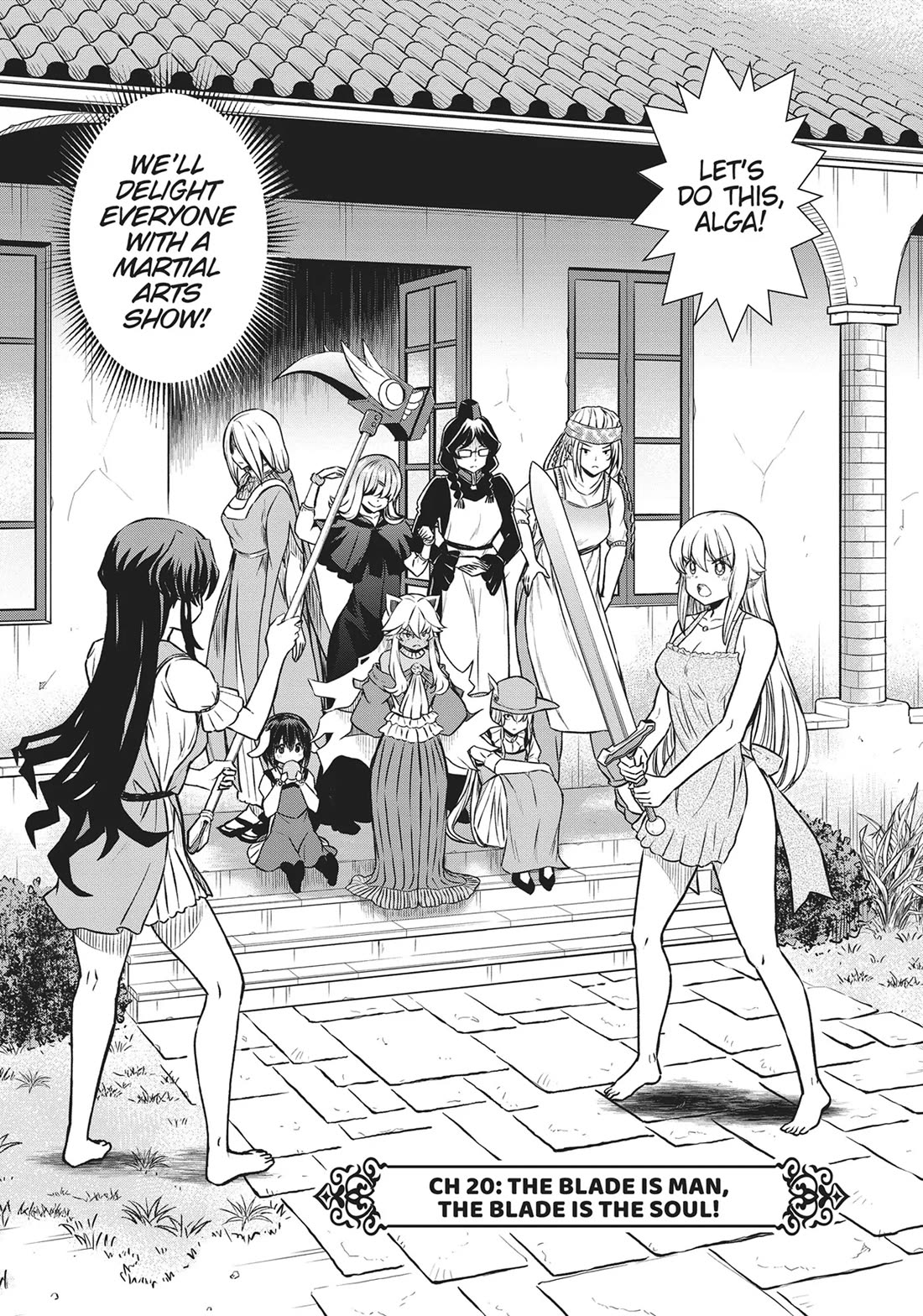 Becoming Princess Knight and Working at Yuri Brothel Chapter 20 - Page 1