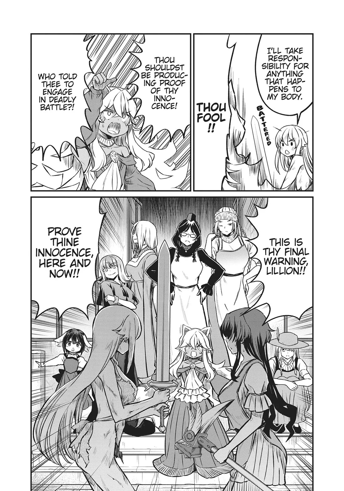 Becoming Princess Knight and Working at Yuri Brothel Chapter 20 - Page 11
