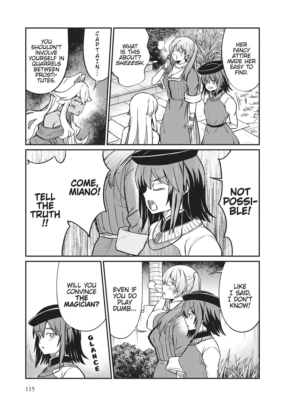 Becoming Princess Knight and Working at Yuri Brothel Chapter 20 - Page 13
