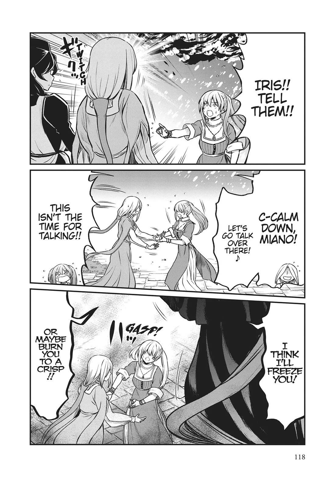 Becoming Princess Knight and Working at Yuri Brothel Chapter 20 - Page 16
