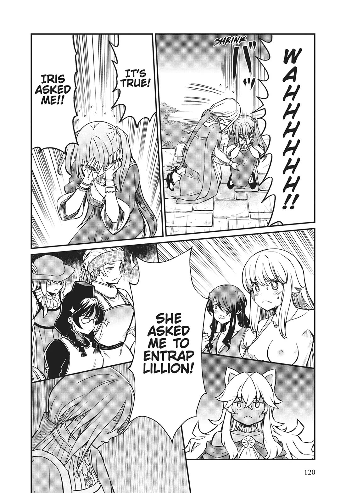 Becoming Princess Knight and Working at Yuri Brothel Chapter 20 - Page 18