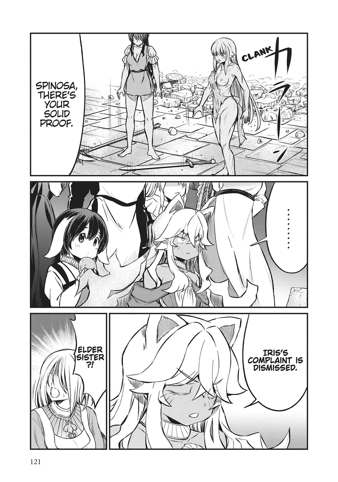Becoming Princess Knight and Working at Yuri Brothel Chapter 20 - Page 19