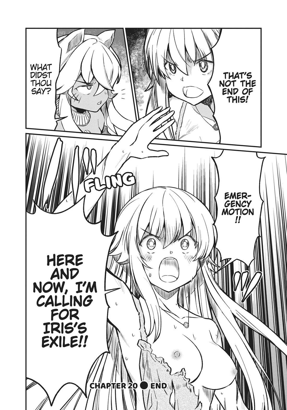 Becoming Princess Knight and Working at Yuri Brothel Chapter 20 - Page 20