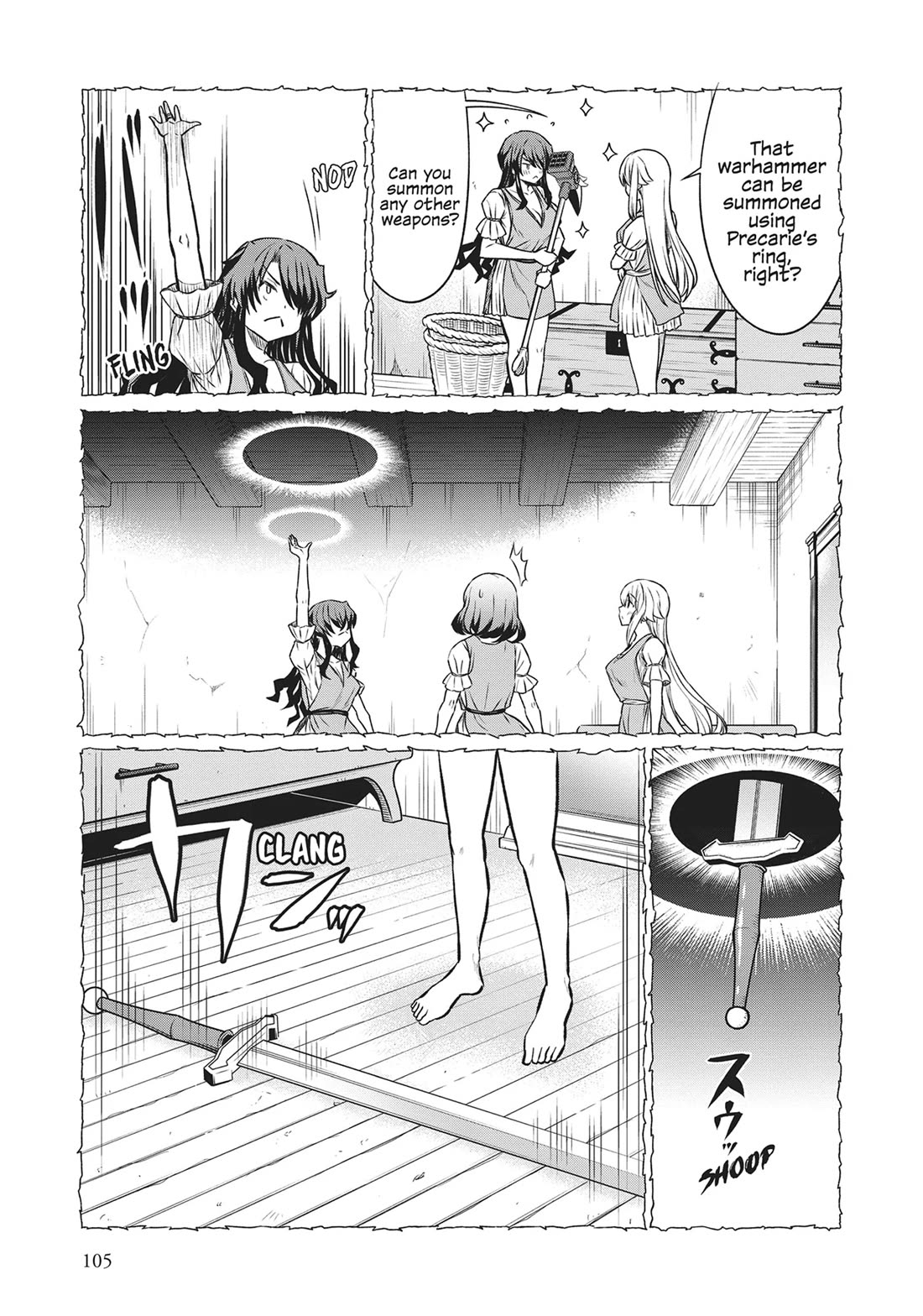 Becoming Princess Knight and Working at Yuri Brothel Chapter 20 - Page 3