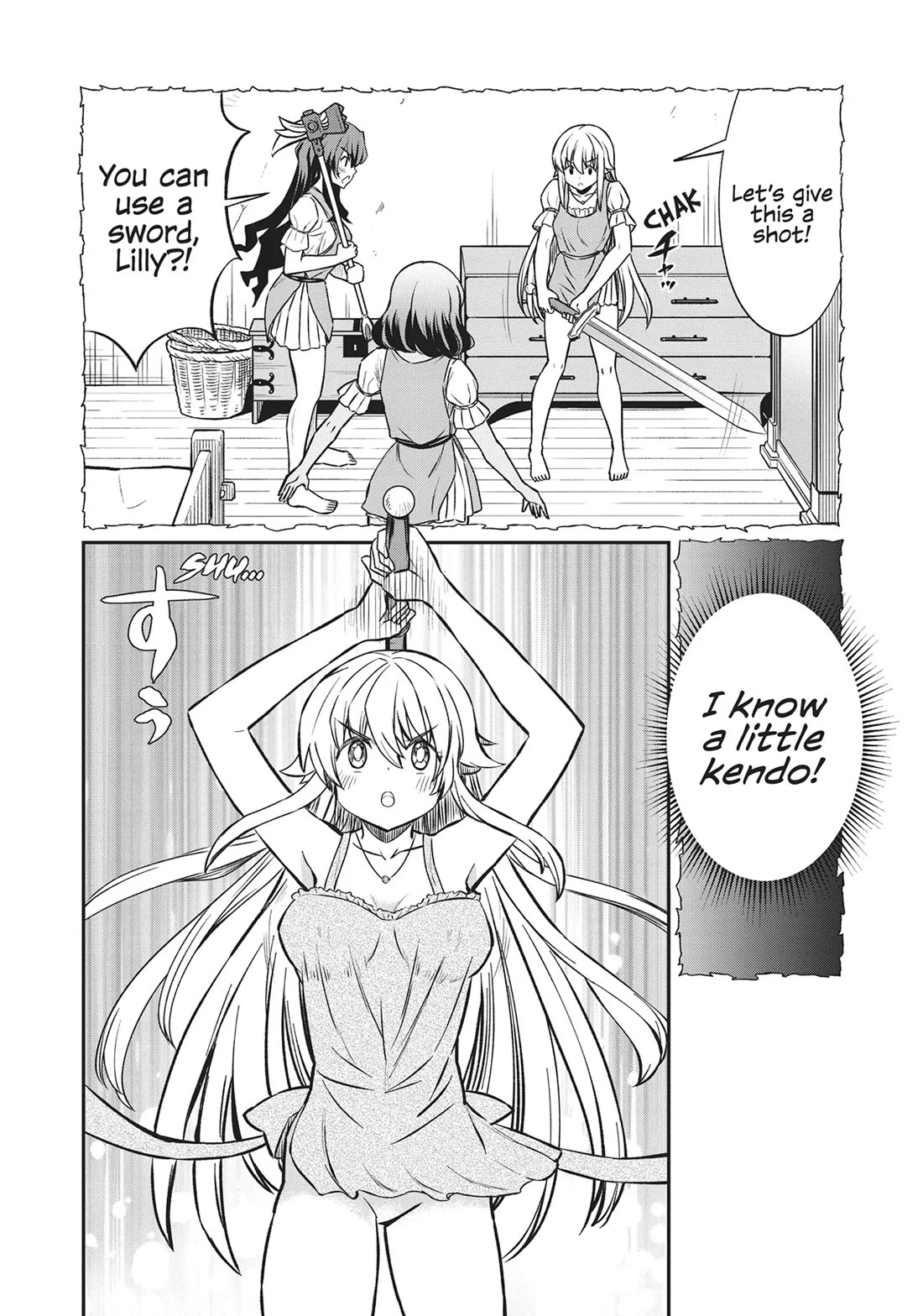 Becoming Princess Knight and Working at Yuri Brothel Chapter 20 - Page 4