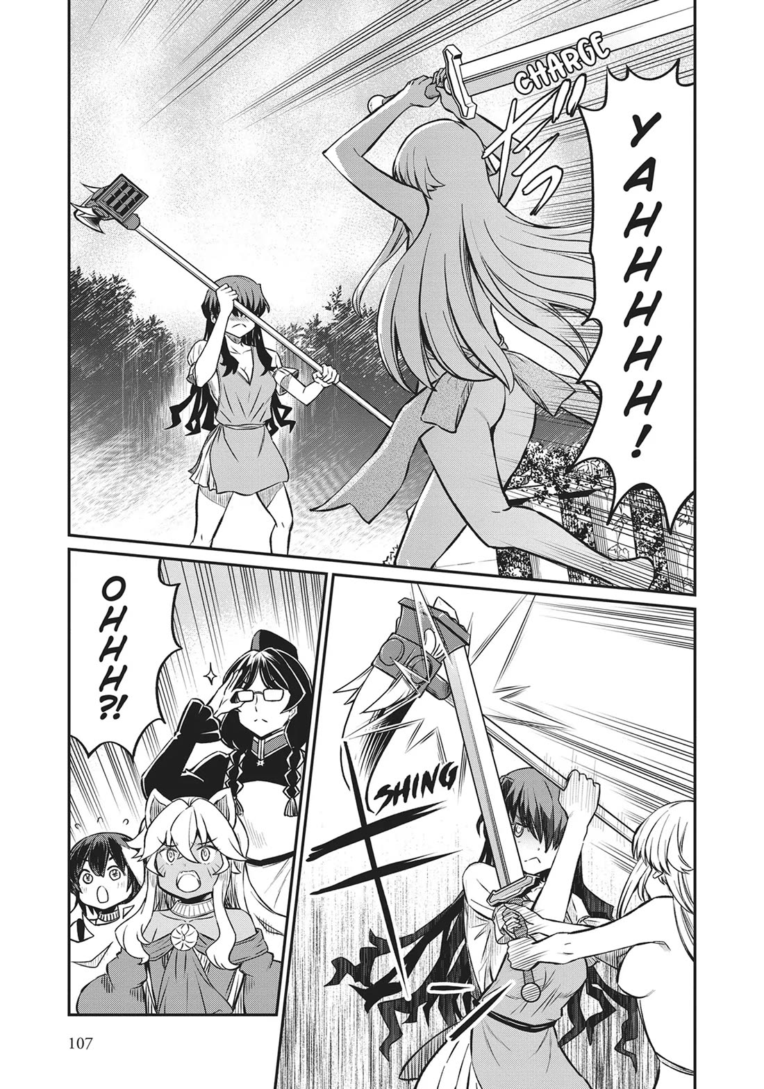 Becoming Princess Knight and Working at Yuri Brothel Chapter 20 - Page 5