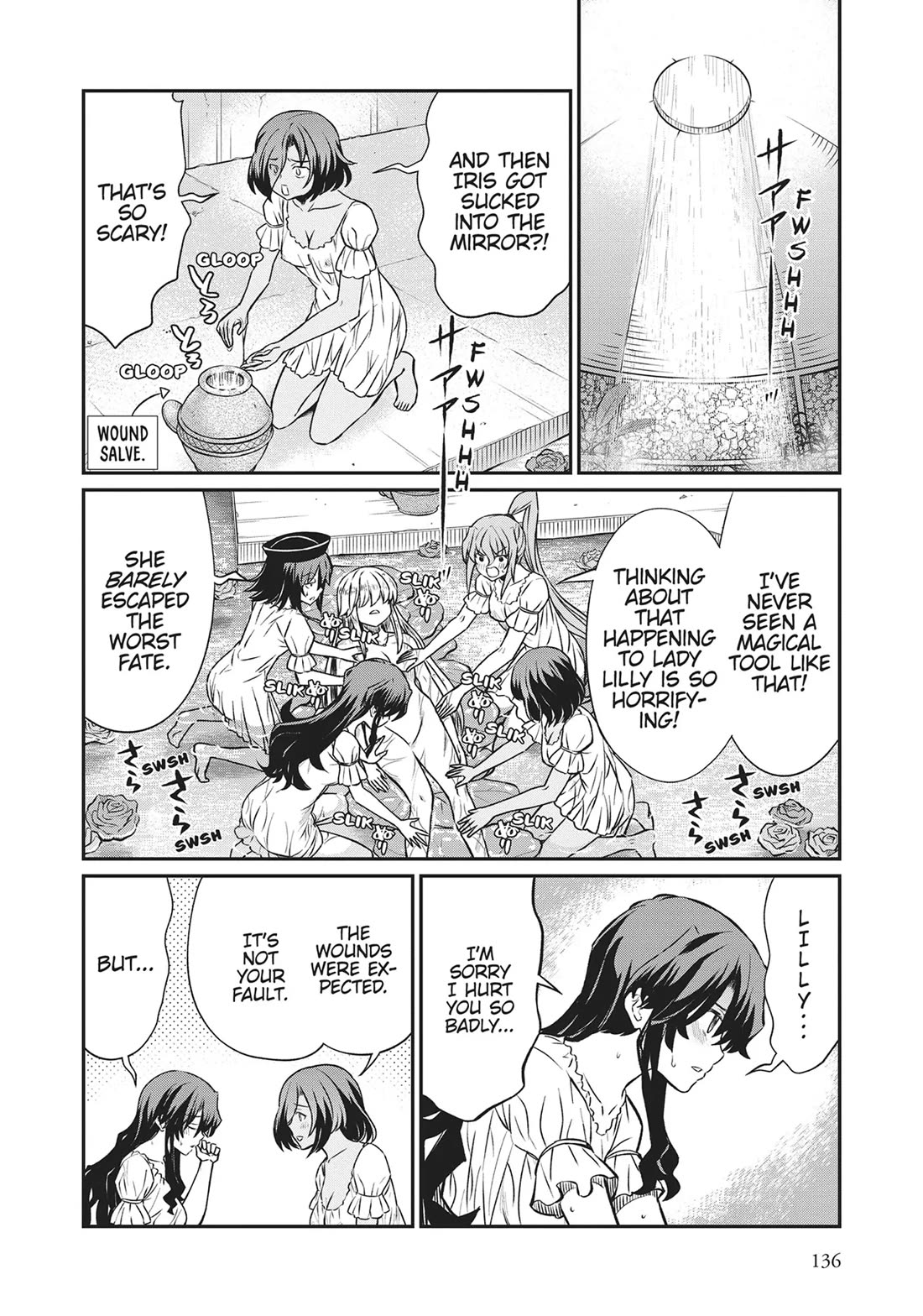 Becoming Princess Knight and Working at Yuri Brothel Chapter 21 - Page 14