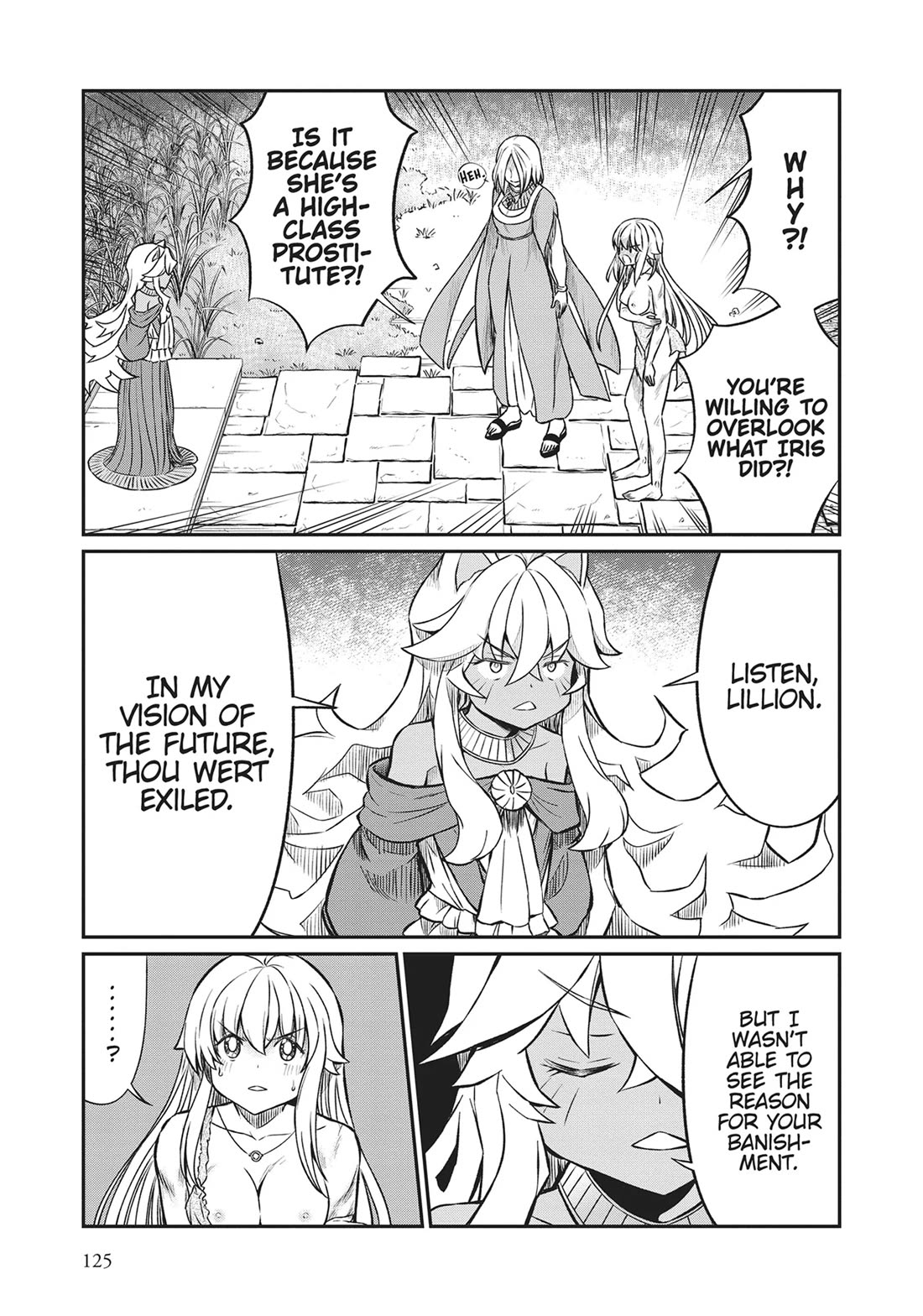 Becoming Princess Knight and Working at Yuri Brothel Chapter 21 - Page 3