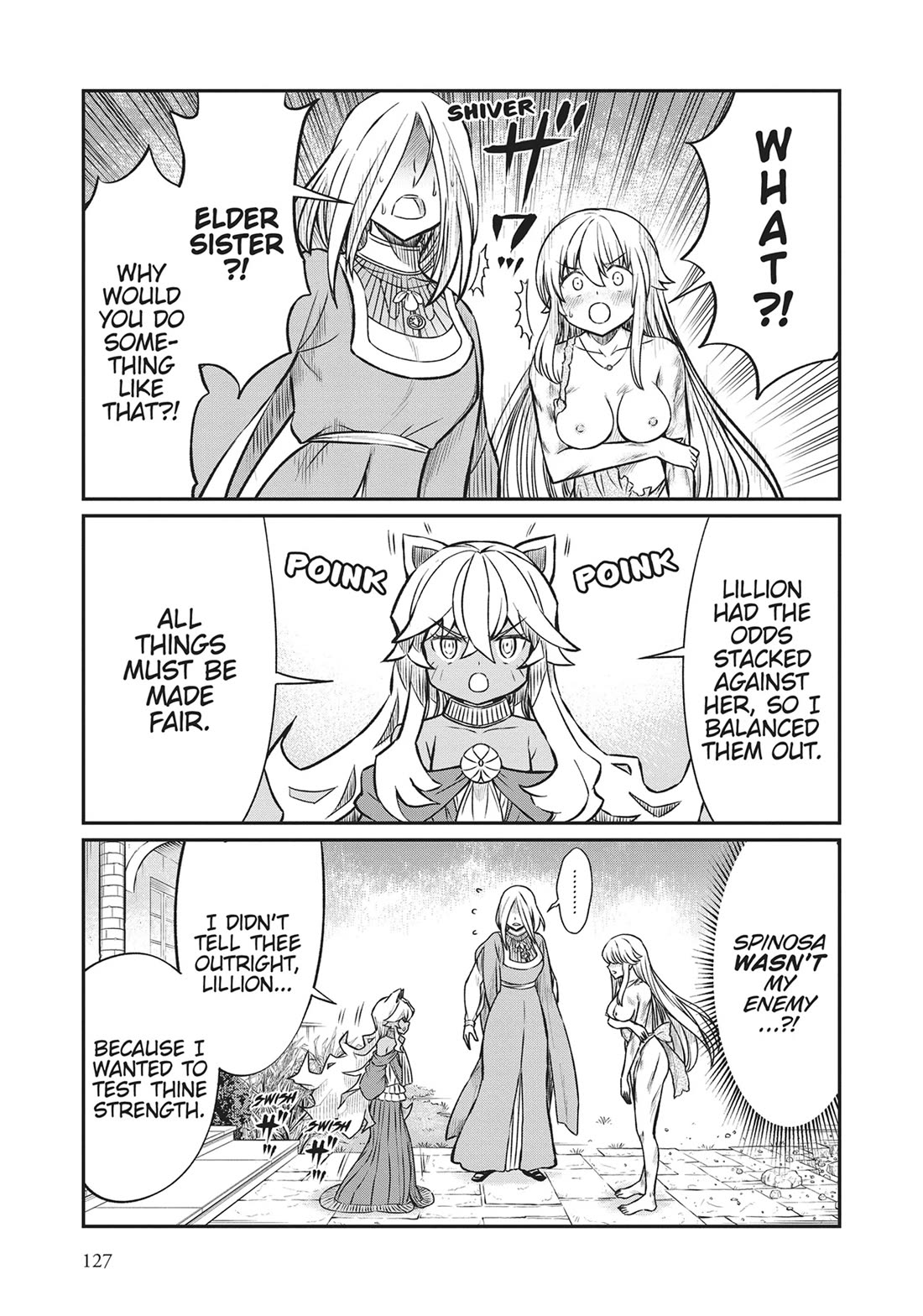 Becoming Princess Knight and Working at Yuri Brothel Chapter 21 - Page 5
