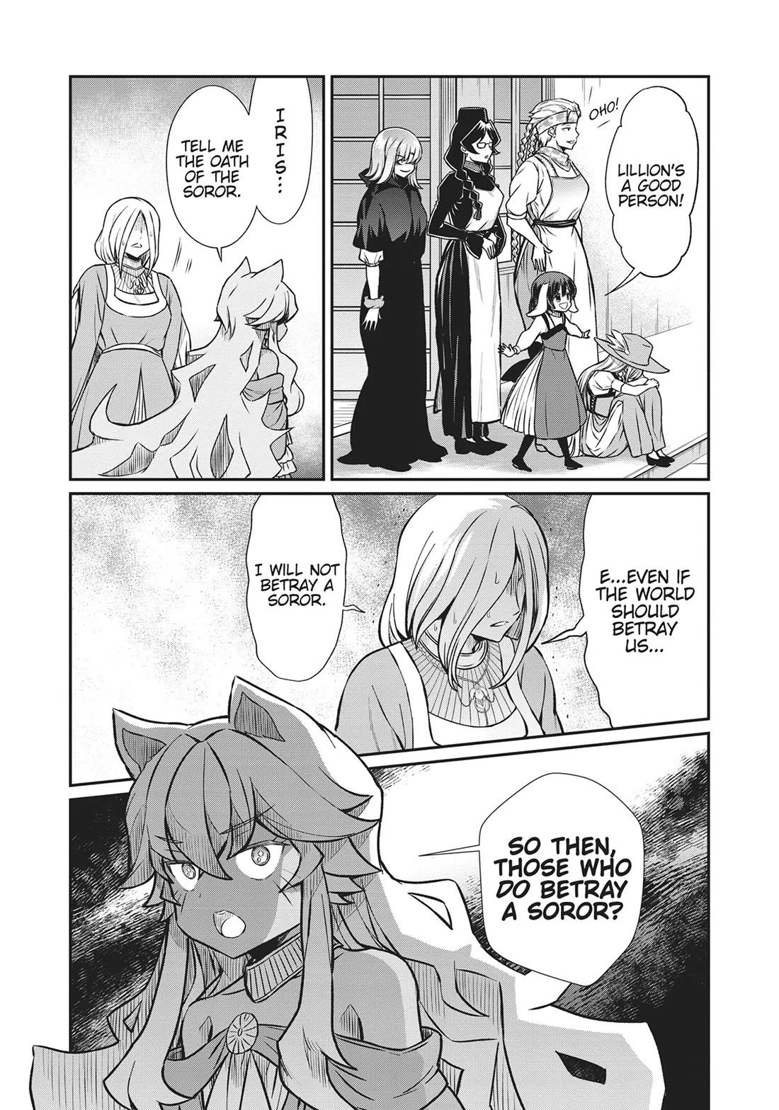 Becoming Princess Knight and Working at Yuri Brothel Chapter 21 - Page 7