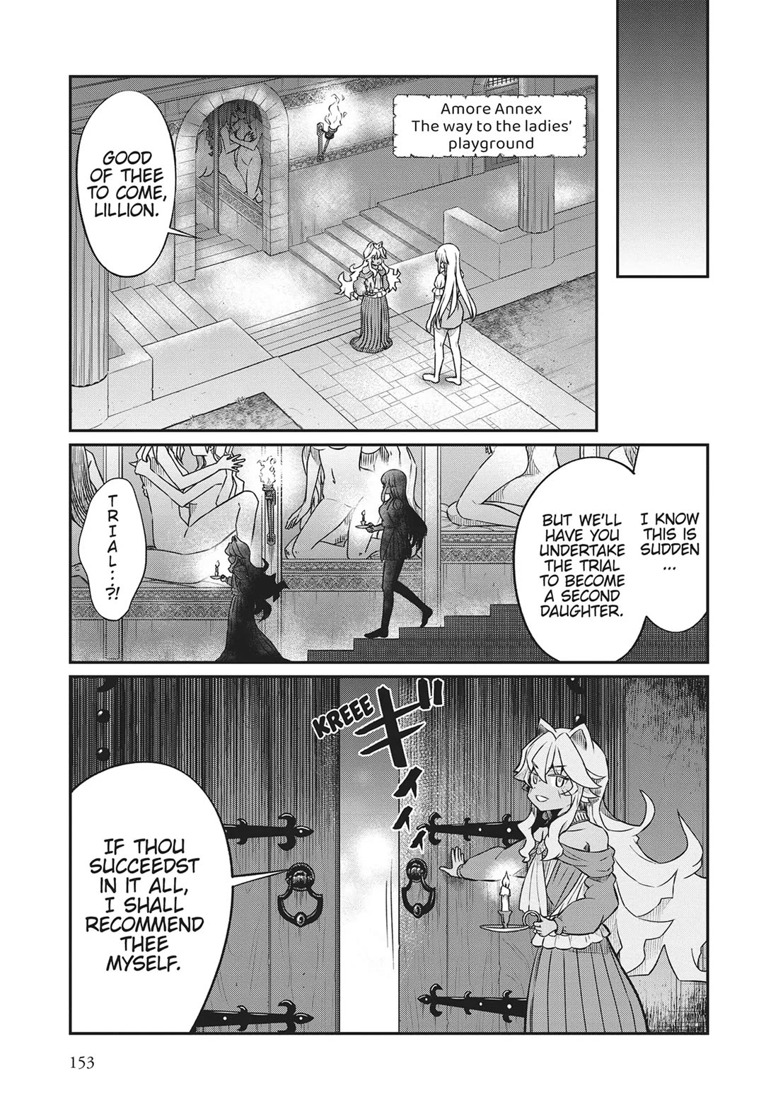 Becoming Princess Knight and Working at Yuri Brothel Chapter 22 - Page 13