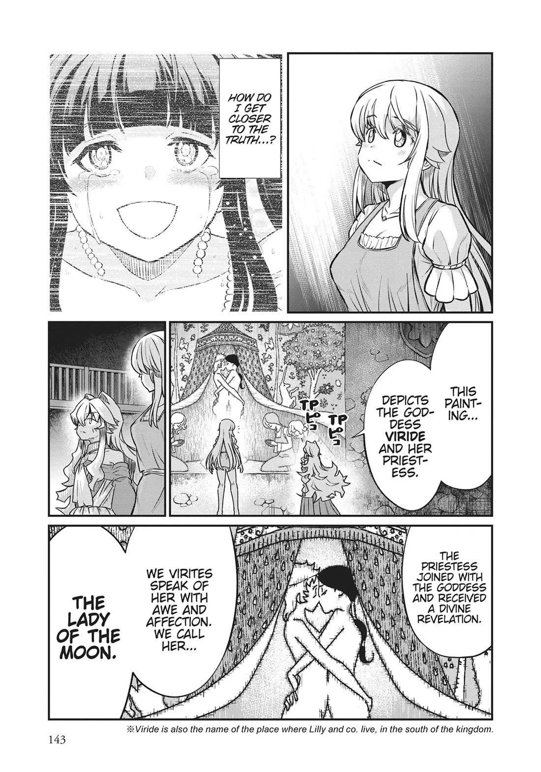 Becoming Princess Knight and Working at Yuri Brothel Chapter 22 - Page 3