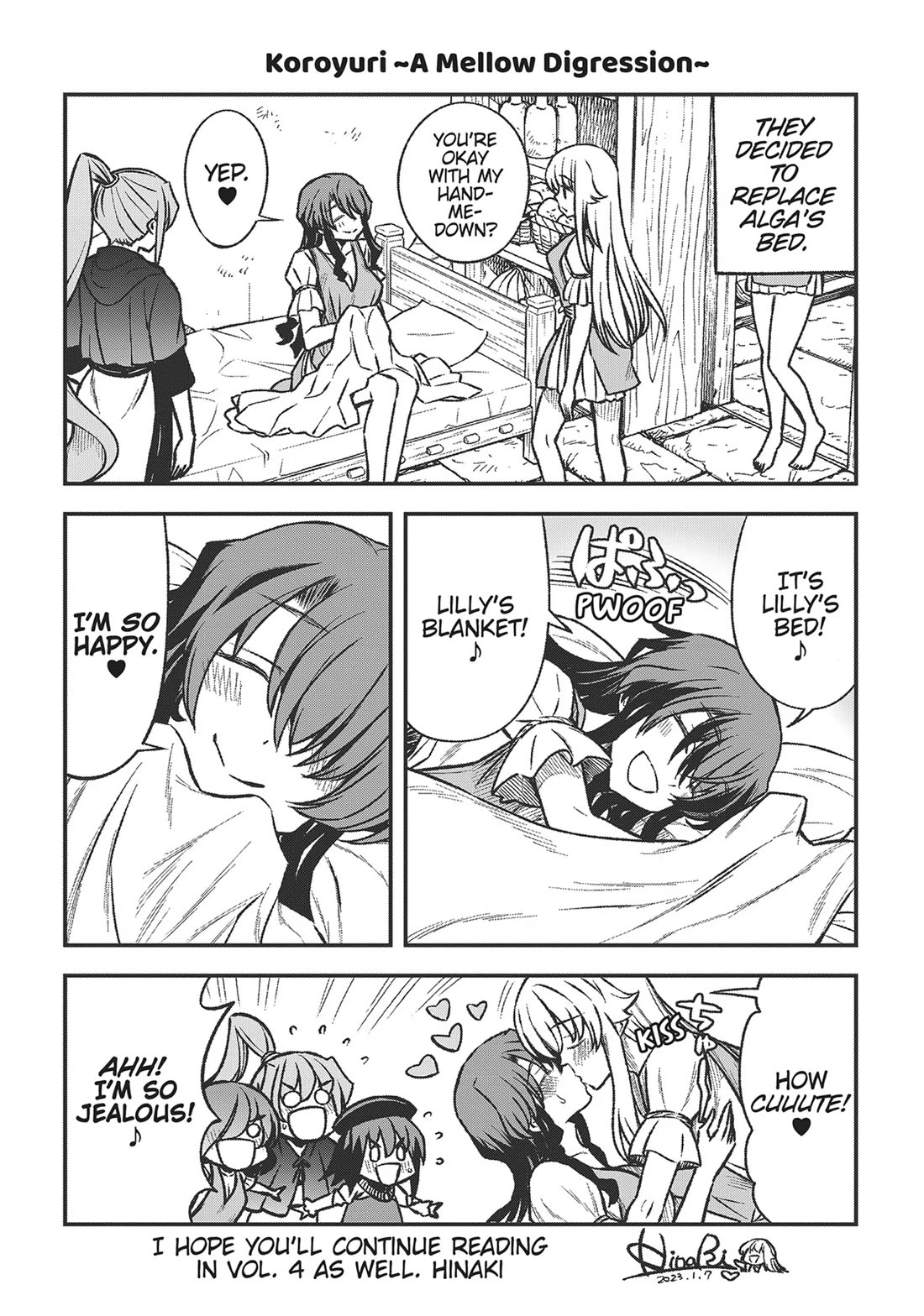 Becoming Princess Knight and Working at Yuri Brothel Chapter 22 - Page 23